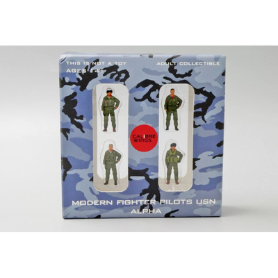 Calibre Wings CA72WS01 1:72 USN 4 Piece Pilot Figure Set