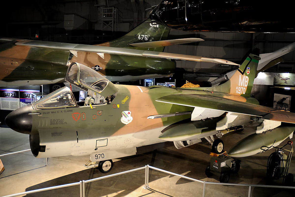 Pre-Order Century Wings 001653 1:72 A-7D Corsair II, #70-0970 354th TFW, Korat RTAFB, 1972 On Display NMUSAFM Dayton