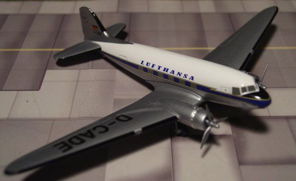 Herpa 550581 1:200 Douglas DC-3 Lufthansa D-CADE