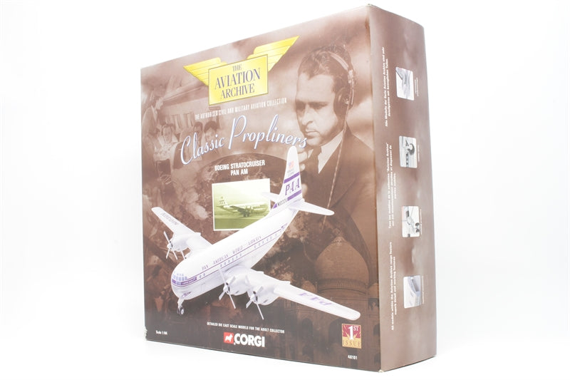 Corgi AA48101 1:144 B-377 Boeing Stratocruiser Pan American Airways N1030V
