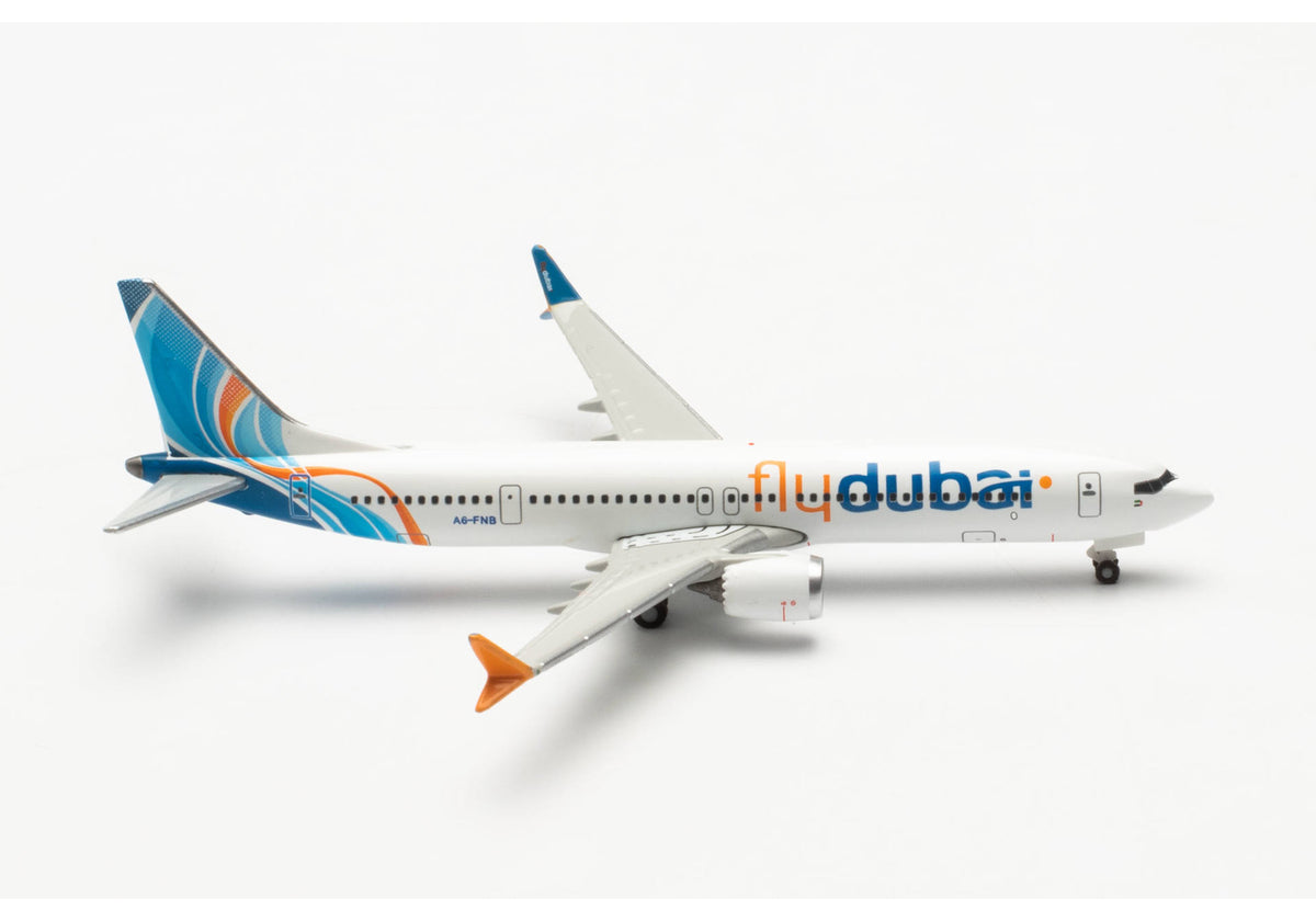 Herpa Wings 535076 1:500 Fly Dubai Boeing 737 Max 9 A6-FNB