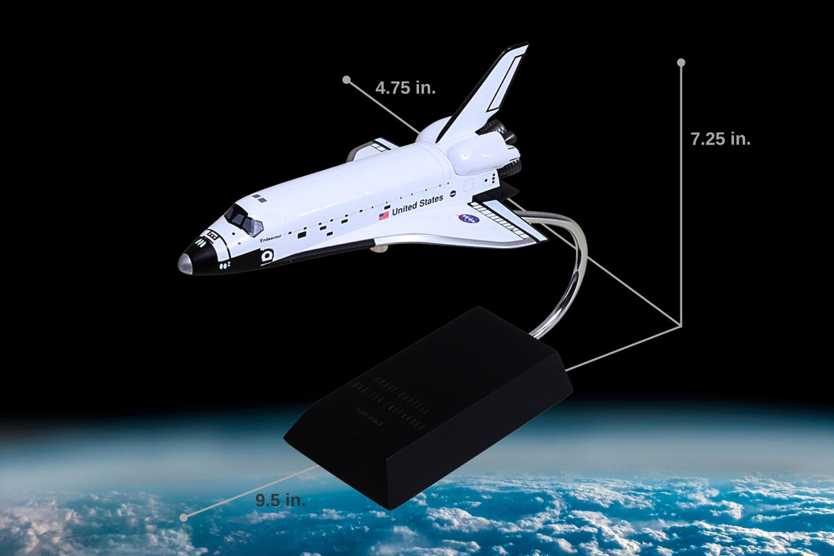 Executive Series Models 1:200 NASA Space Shuttle Orbiter Endeavour resin model