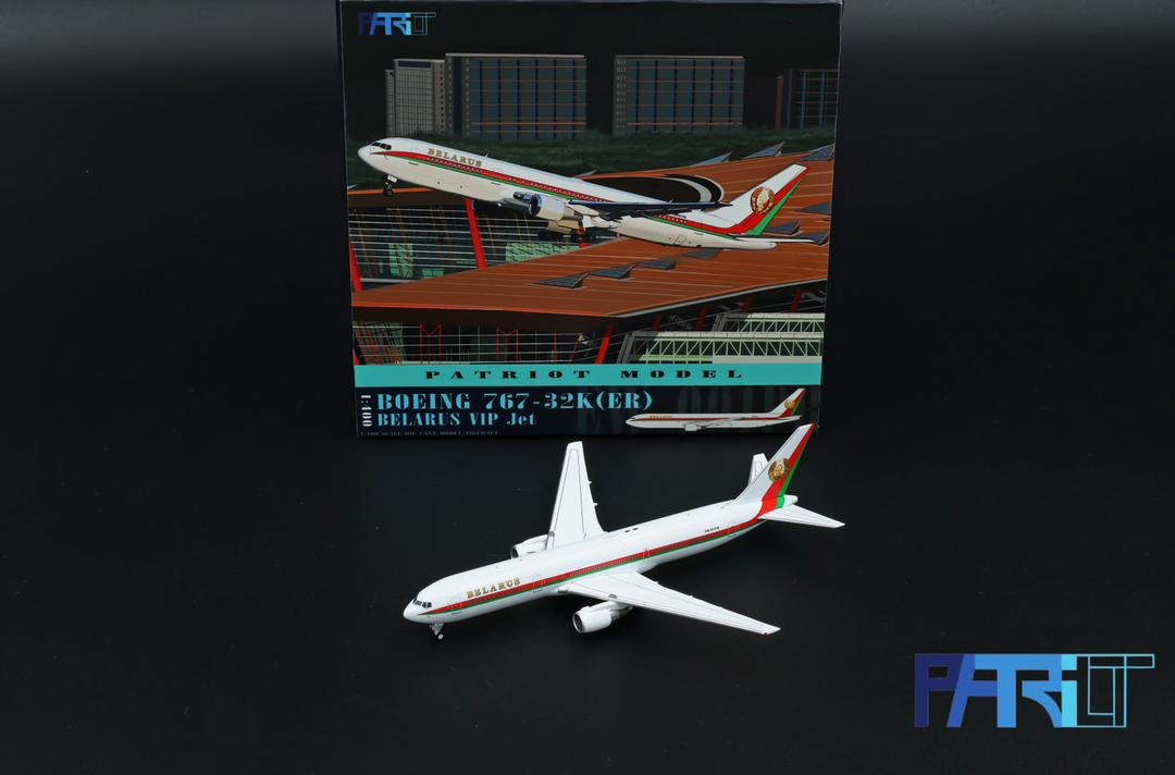 Patriot Model PT-400-027 1:400 Boeing 767-32K(ER) EW-001PB Belarus Government