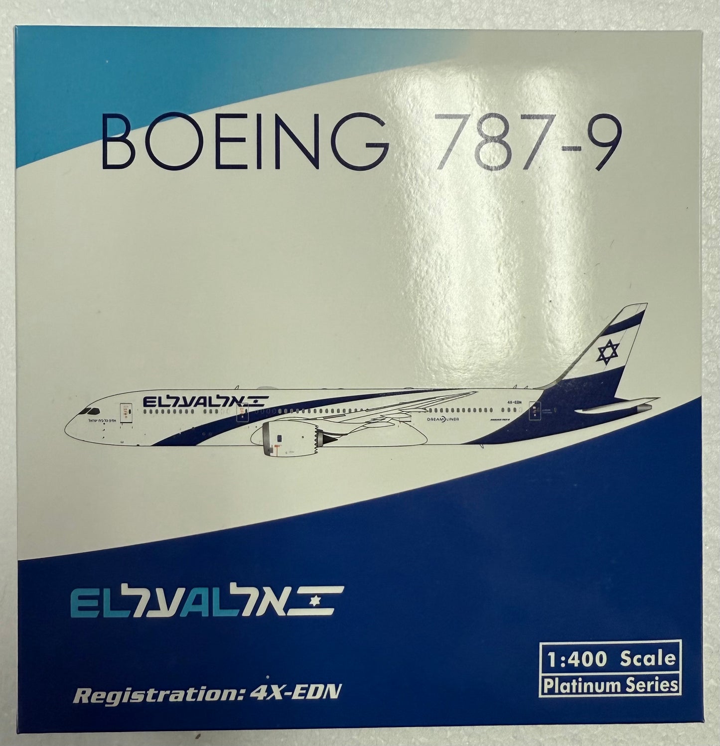 Phoenix Models 11951 1:400 El Al Boeing B787-9 4X-EDN