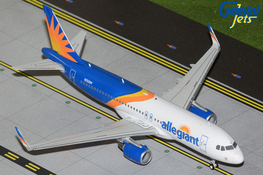 Gemini Jets G2AAY1391 1:200 Allegiant Air A320-200 N252NV – MTS