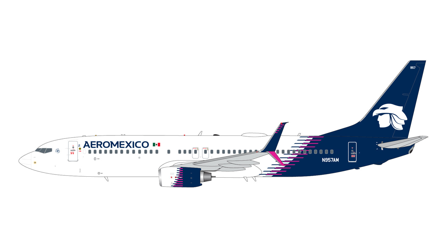 Gemini Jets G2AMX1387 1:200 Aeromexico (2024 Livery) B737-800
