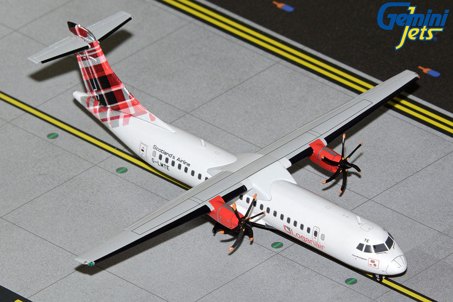 Gemini Jets G2LOG1374 1:200 Loganair ATR 72-600 G-LMTE (red livery)