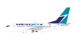 Pre-Order Gemini Jets G2WJA1295 1:200 WestJet Airlines Boeing 737-600 C-GWSL