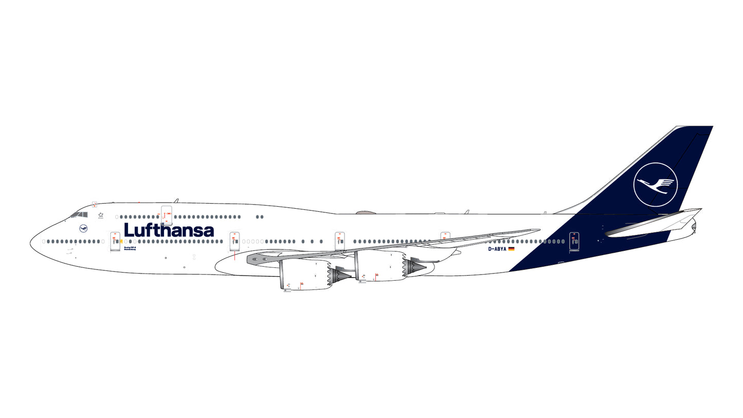 Pre-Order Gemini Jets GJDLH2209 1:400 Lufthansa B747-8 D-ABYA