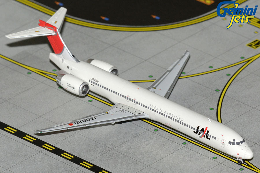 Gemini jets JAL 日本航空 MD-90 JA002D 1/400 Gemini Jets GJJAL1719 1:400 Japan Air Lines MD-90 JA002D – MTS