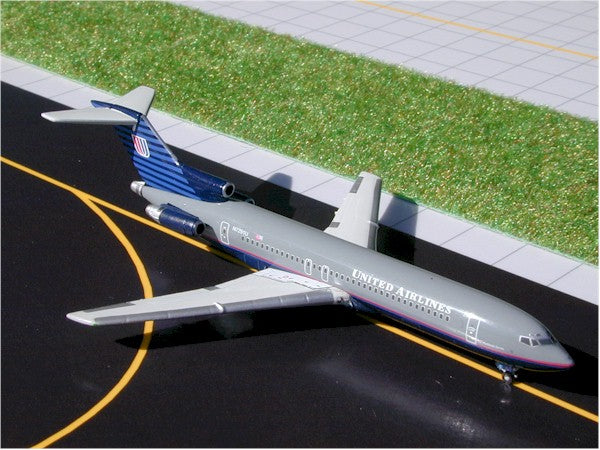 Gemini Jets GJUAL114 1:400 United Boeing 727-200 N7291U