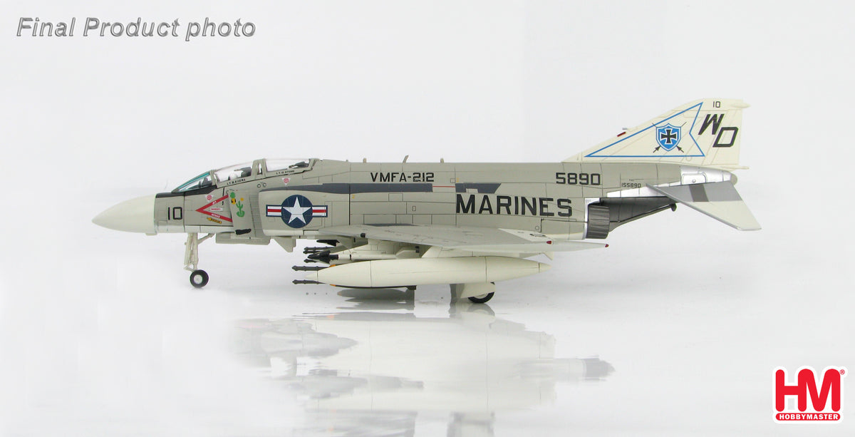 Hobby Master HA1997 1:72 McDonnell Douglas F-4J Phantom II VMFA-212, USMC, 1970's