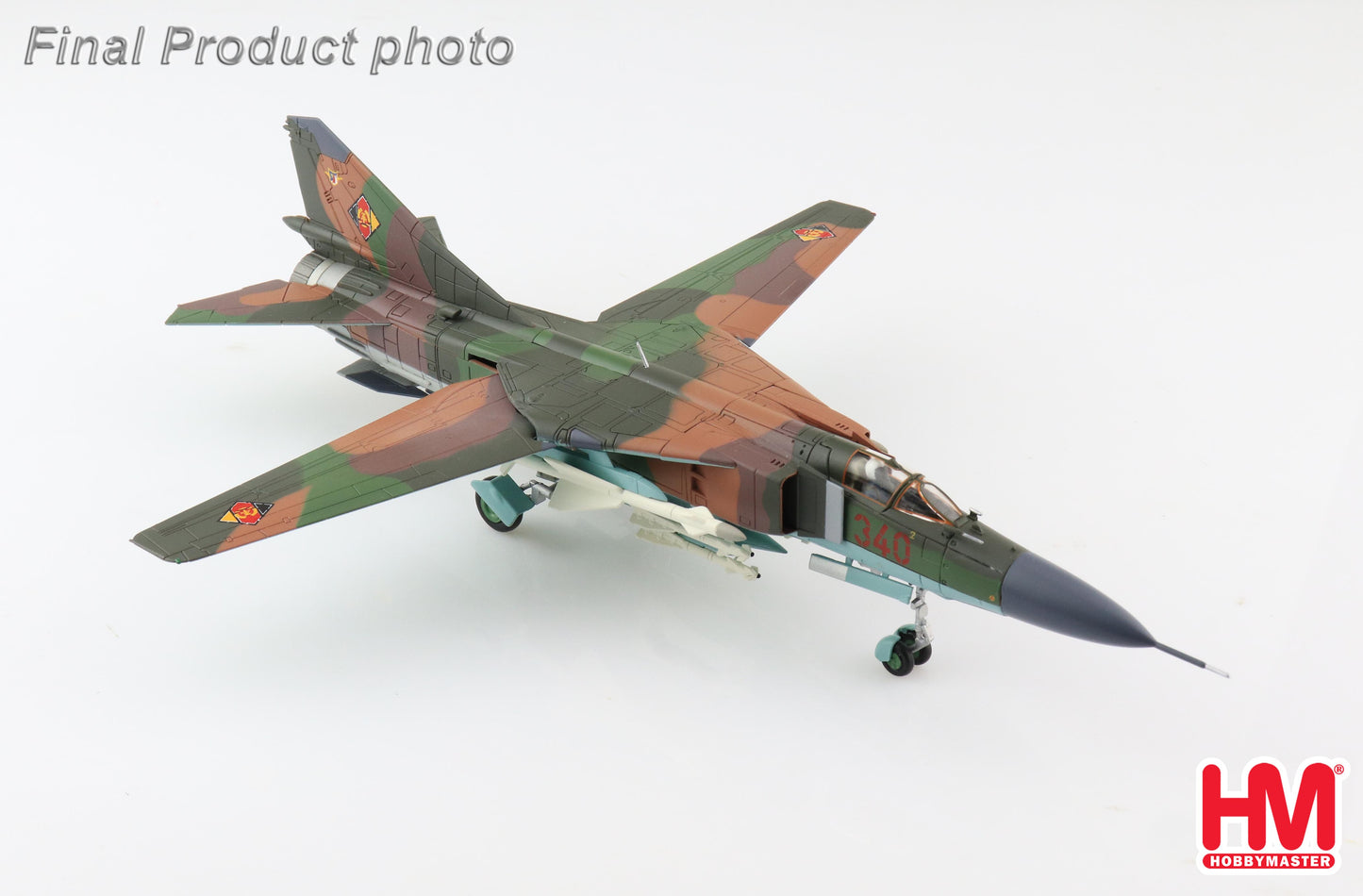 Hobby Master HA5313 1:72 MiG-23ML Flogger Red 340, JG-9 "Heinrich Rau", East German Air Force (GDR), 1990