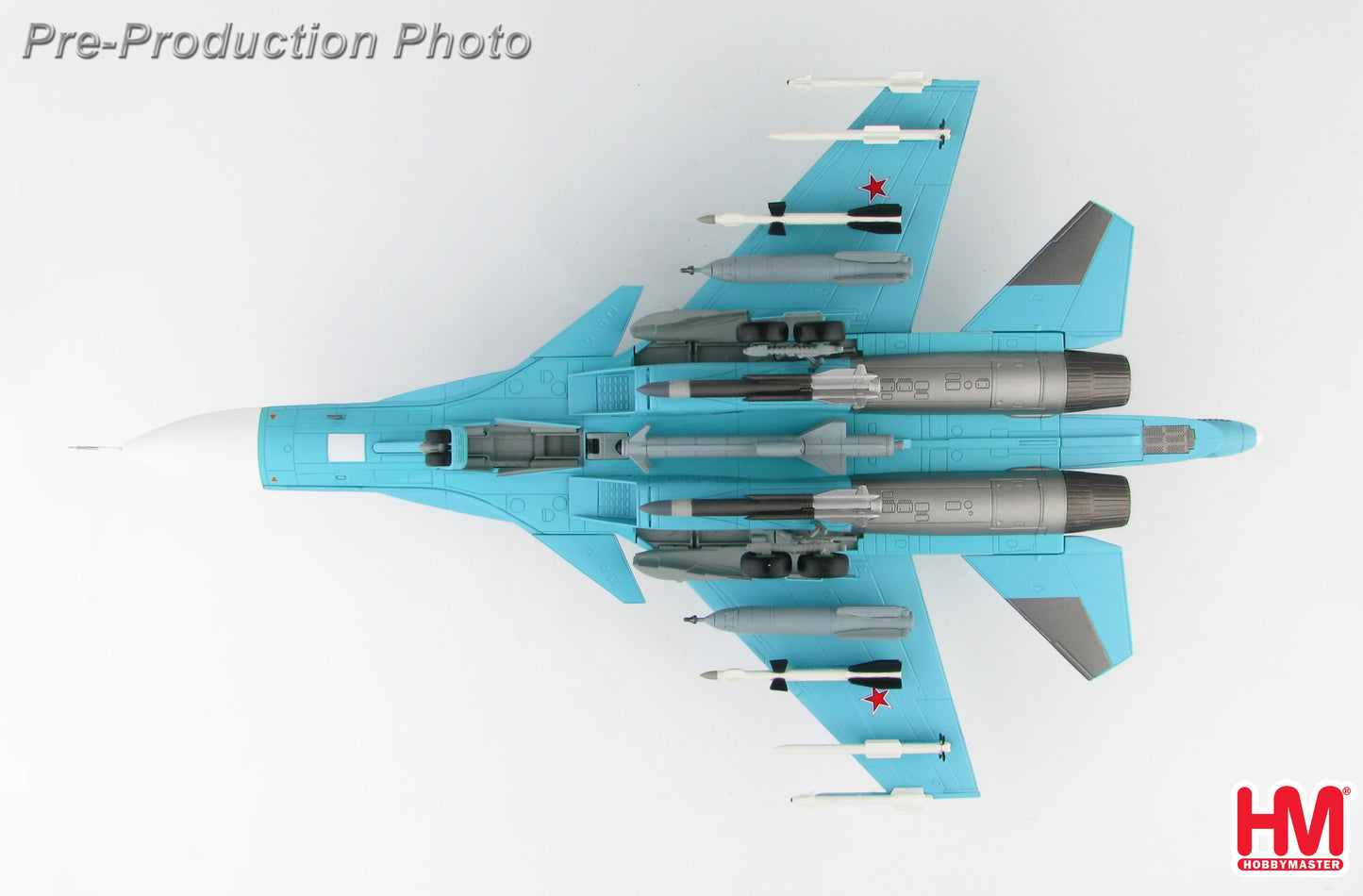 Hobby Master HA6303b Su-34 Fullback Fighter Bomber Red 10, Oleg Peshkov Commemorative Scheme, 2017