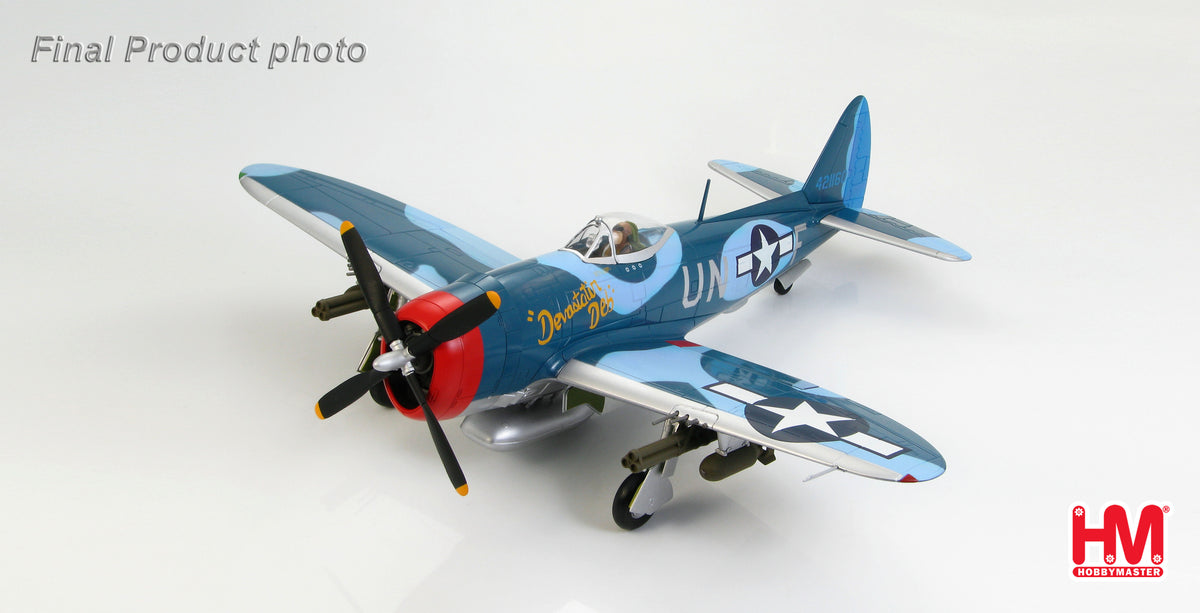 Hobby Master HA8406 1:48 P-47D Thunderbolt "Devastation Deb", Capt. John C Fahringer, 63rd Fighter Squadron
