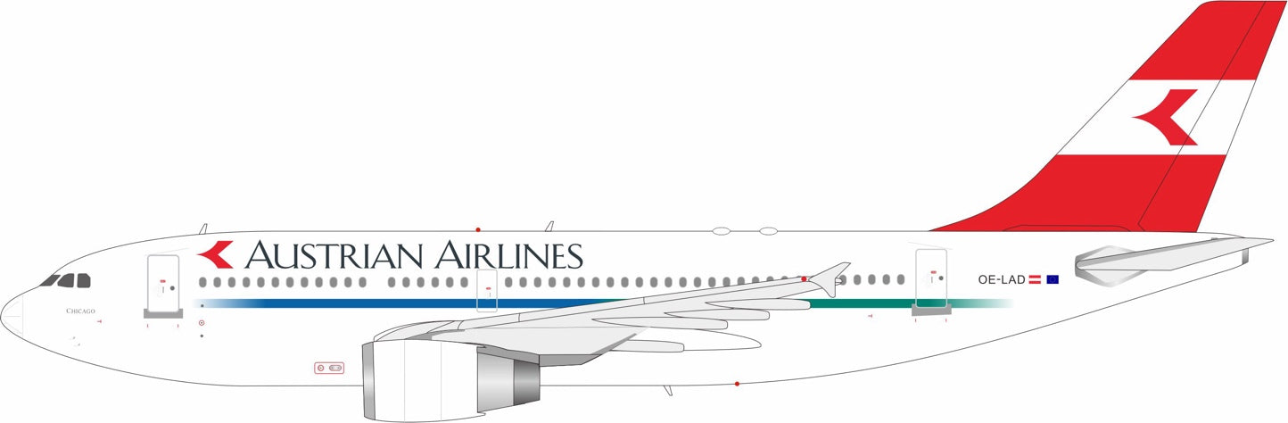 Pre-Order InFlight200 IF310OS0526 1:200 Austrian Airlines Airbus A310-325/ET OE-LAD