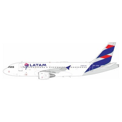 Pre-Order InFlight200 IF319LA1126 1:200 LATAM Airlines Brasil Airbus A319-112 PT-TPA