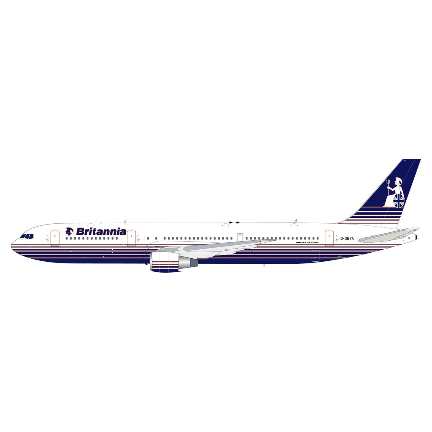 Pre-Order InFlight200 IF763BYO626 1:200 Britannia Airways Boeing 767-304/ER Reg: G-OBYA