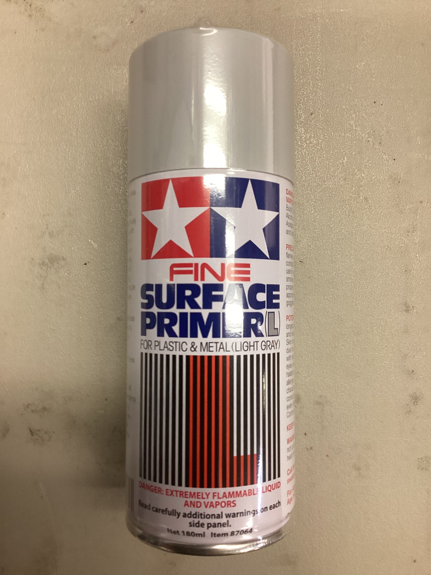 Tamiya Fine Surface Primer Light Gray