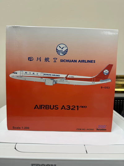 Aviation200 AV2082 1:200 Sichuan Airlines Airbus A321-271N