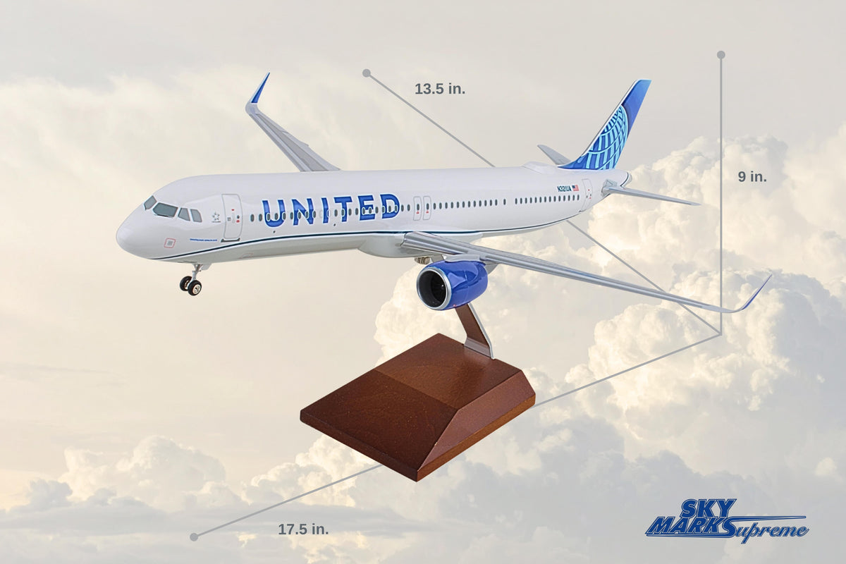 SkyMarks Elite SKR8430 1:100 United Airlines Airbus A321neo