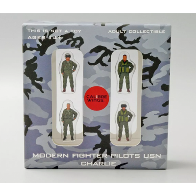 Calibre Wings CA72WS03 1:72 USN 4 Piece Pilot Figure Set