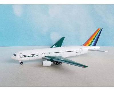 Aero Classics AC411376 1:400 Boeing 767 - 200 Trans Brazil PT - TAC green livery