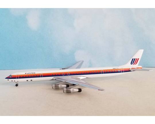 Aero Classics AC411383 1:400 United Airlines Douglas DC - 8 - 61 Reg. N8077U