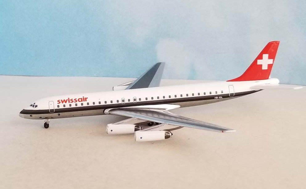 Aero Classics AC411386 1:400 Swiss Air DC - 8 - 62 HB - IDL