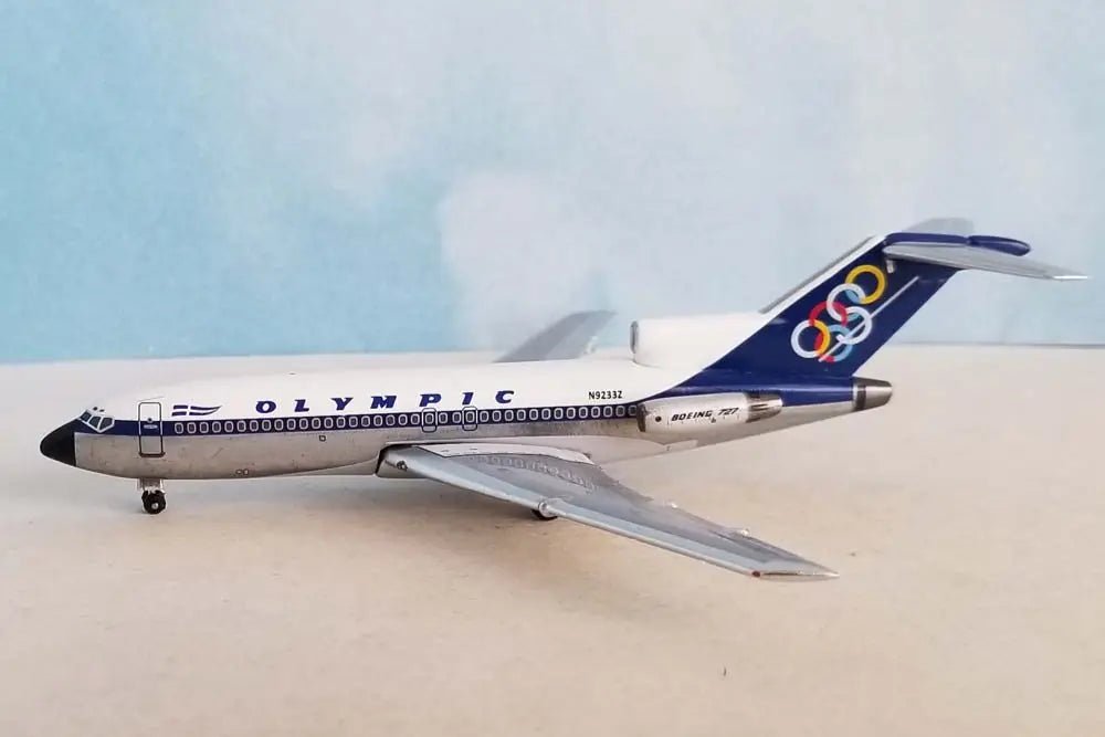 Aero Classics AC411395 1:400 Olympic Airways Boeing 727 - 100 Reg. N9233Z