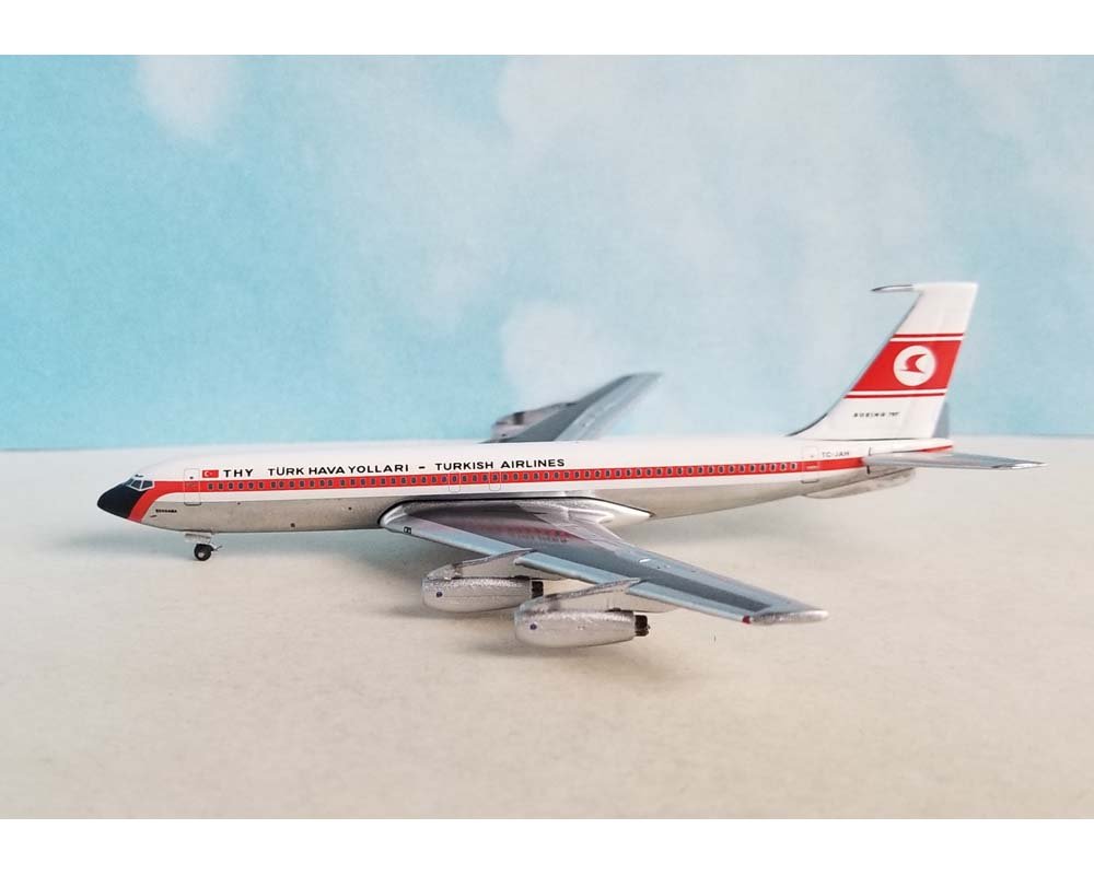 Aero Classics AC411466 1:400 Turkish Airlines B707 - 300 TC - JAH