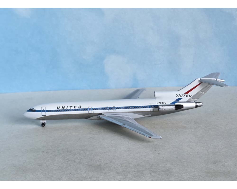 Aero Classics AC411557 1:400 United Airlines B.727-200 N7627U