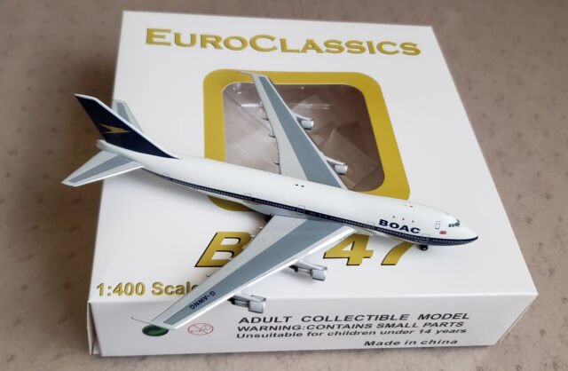 Aero Classics BBX41654 1:400 BOAC Boeing 747 - 100