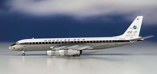 AeroClassics Ac211164 1:200 Douglas House Colors Douglas DC - 8 - 30 N9608Z