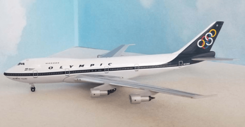 AeroClassics BBX41663 1:400 Olympic Airways Boeing 747 - 200 SX - OAD