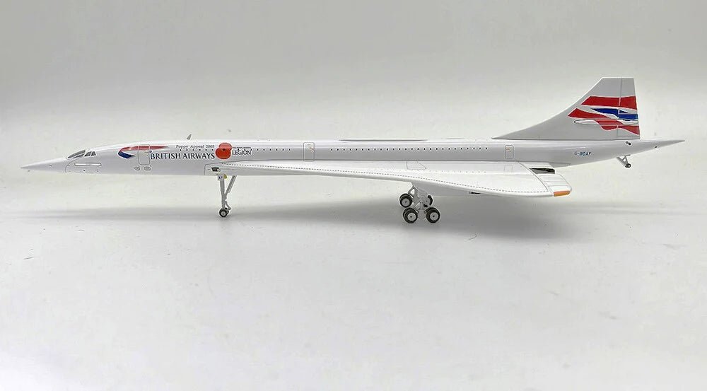 ARD200 ARDBA81 1:200 British Airways Aerospatiale - British Aerospace Concorde 102 G - BOAF "Remembrance Day 2003"