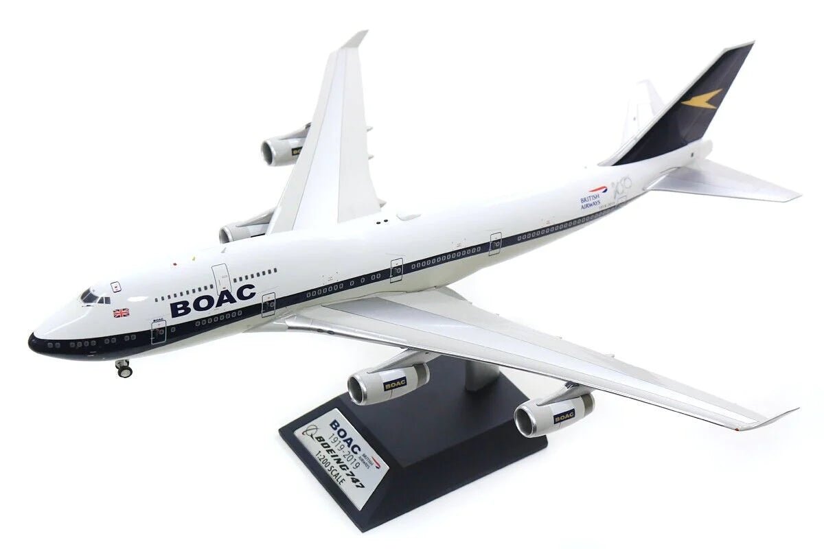 ARD200 BA100 1:200 BOAC Boeing 747 - 400 G - BYGC