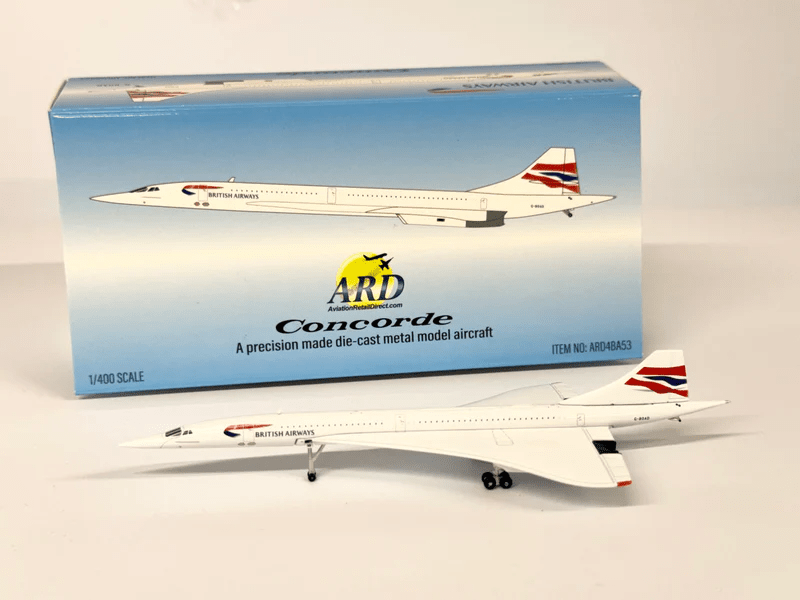 ARD400 ARD4BA53 1:400 British Airways Concorde Chatham G-BOAD