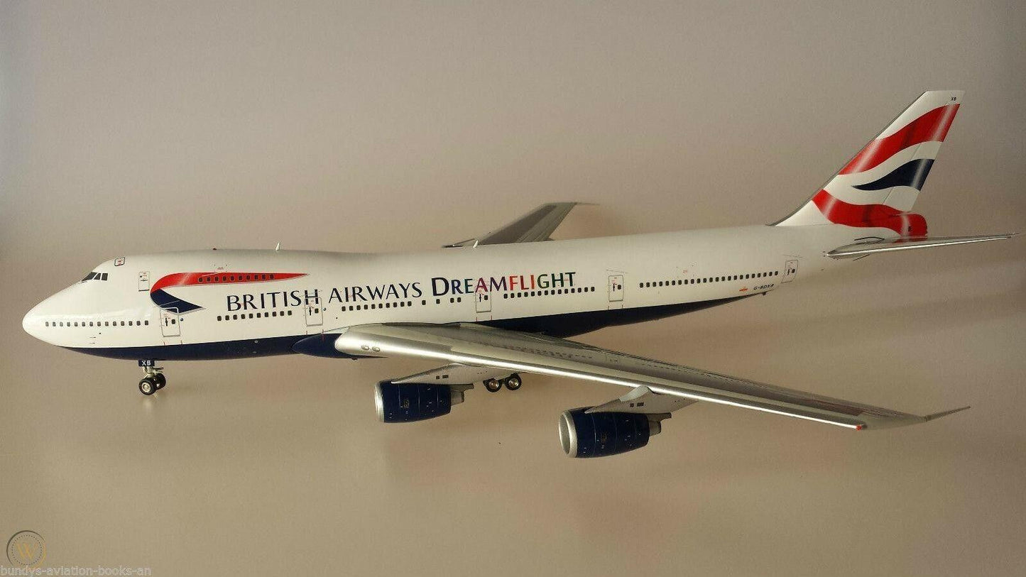 AV27420514 Inflight/Aviation200 1:200 British Airways Boeing 747 - 200 "Dream Flight" - G - BDXB
