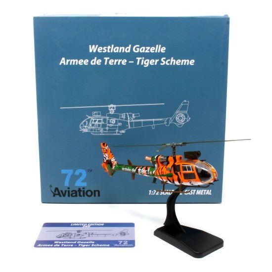 Aviation 72 AV72 - 24011 1:72 Westland Gazelle – French Armee de Terre, Tiger Meet, 2016
