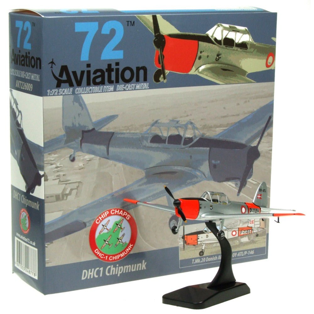 Aviation 72 AV72 - 26009 1:72 de Havilland Canada DHC - 1 Chipmunk Mk.20 – P - 146, Royal Danish Air Force