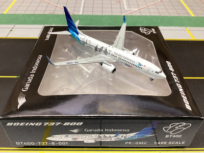 Aviation400 BT - 400 - 737 - 8 - 001 1:400 Garuda Indonesia Boeing 737 - 800 PK - GMZ