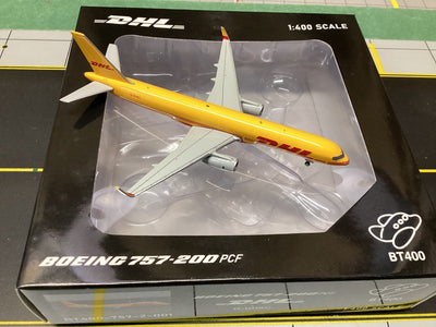Aviation400 BT - 400 - 757 - 2 - 001 1:400 DHL Boeing 757 - 200 G - DHKC
