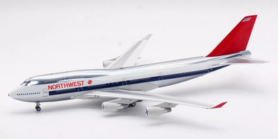 B - Models B - 744 - 665P 1:200 Northwest Airlines Boeing 747 - 451 N665US Polished