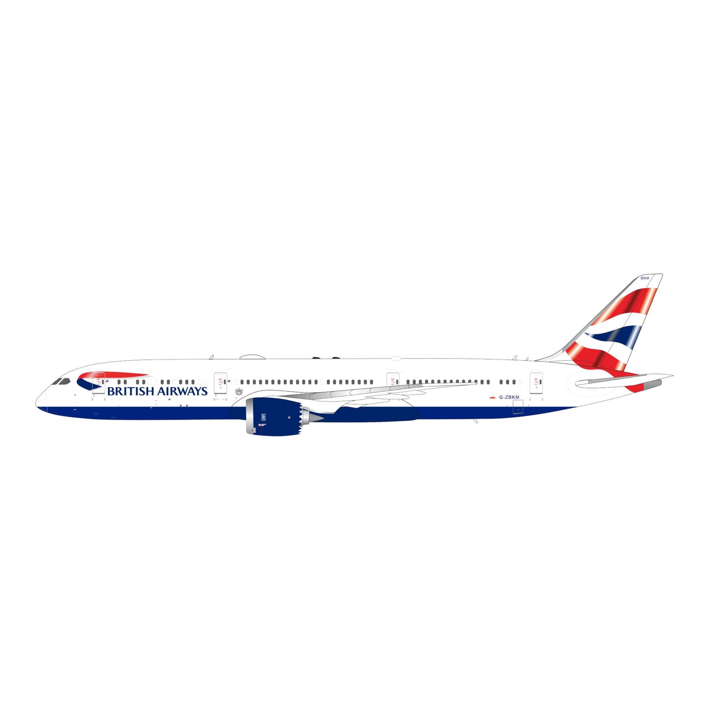 Pre-Order B-Models B-789-BA-ZBKM 1:200 British Airways Boeing 787-9 Dreamliner G-ZBKM