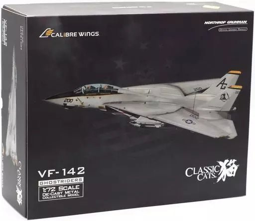 Caliber Wings CA721407 Grumman F - 14B Tomcat US Navy VF - 142 Ghost Riders, AG200, USS Dwight D. Eisenhower (Clean Version)
