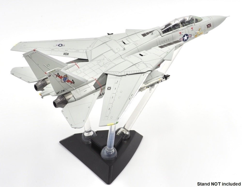 Calibre Wings CA721410 - C 1:72 F - 14A Tomcat US Navy VF - 74 Be - Devilers, AA101, USS Saratoga 1987