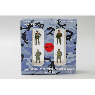 Calibre Wings CA72WS01 1:72 USN 4 Piece Pilot Figure Set
