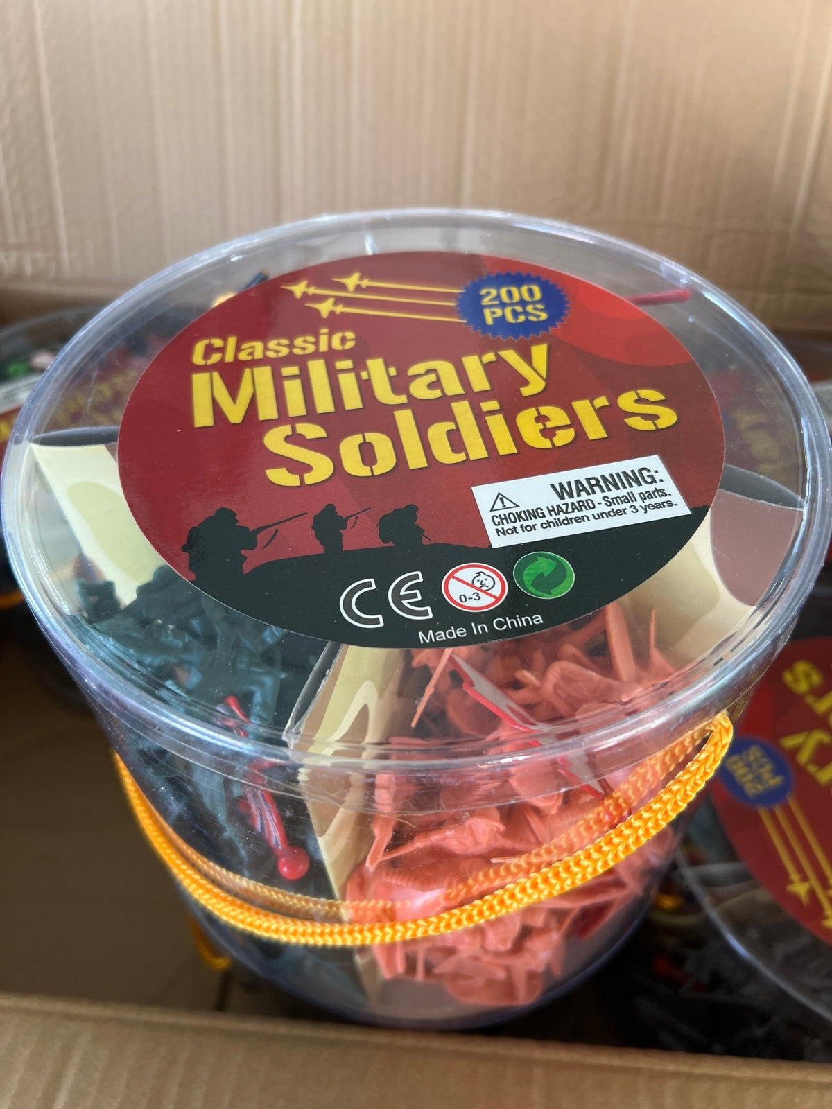 Classic Military Soldier Bucket
