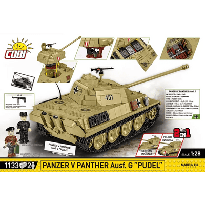 COBI 2655 Panzer V Panther Ausf. G "Pudel"